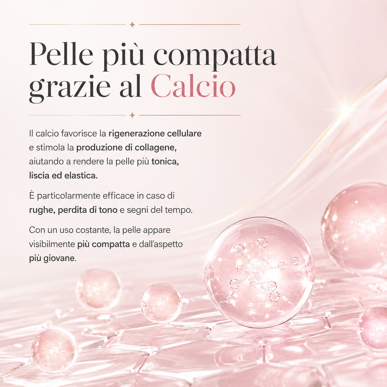 Crema Contorno Occhi al Calcio – Idratante, Levigante e Illuminante